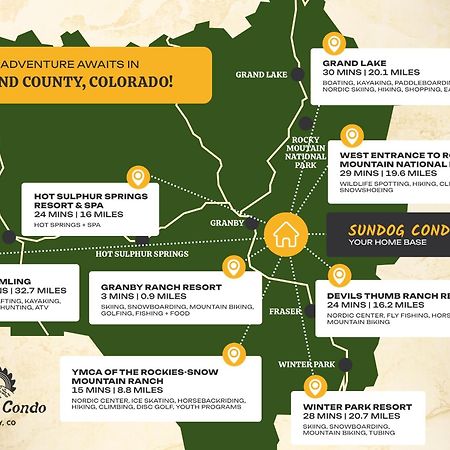 Sundog Condo In Granby Ranch المظهر الخارجي الصورة